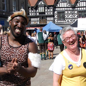 Zulu Trad at Shrewsbury 2015